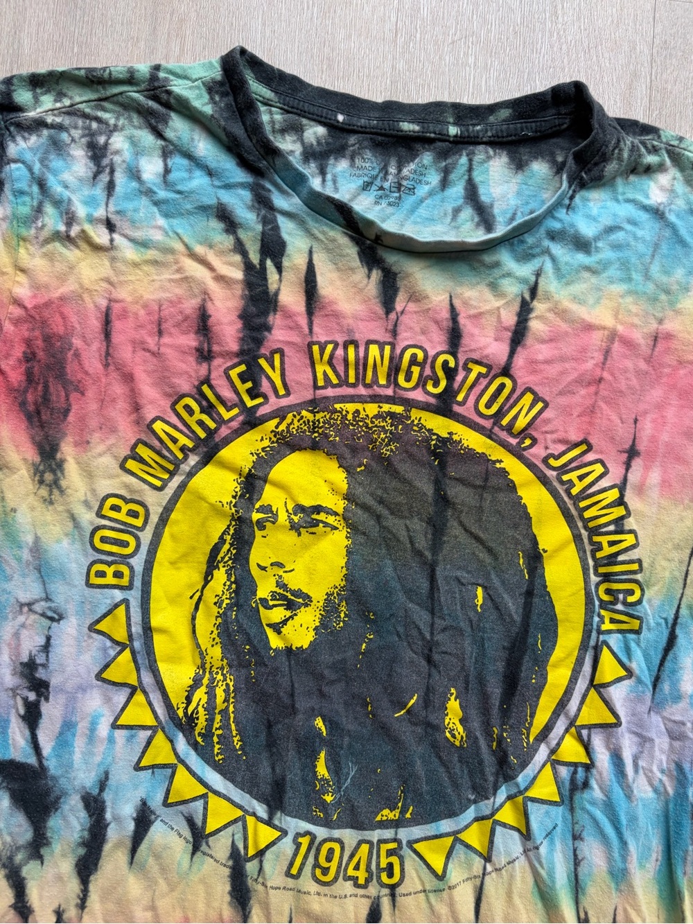 Bob Marley Tie-Dye shirt